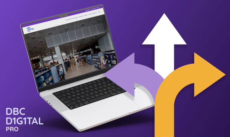 PRO-sitet på en computerskærm