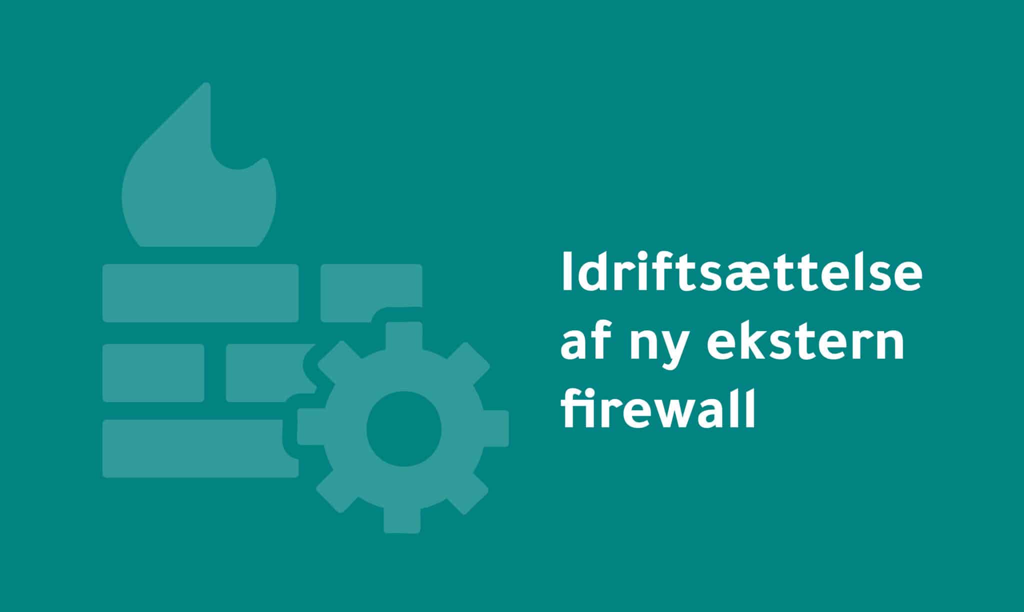 Grafik af firewall