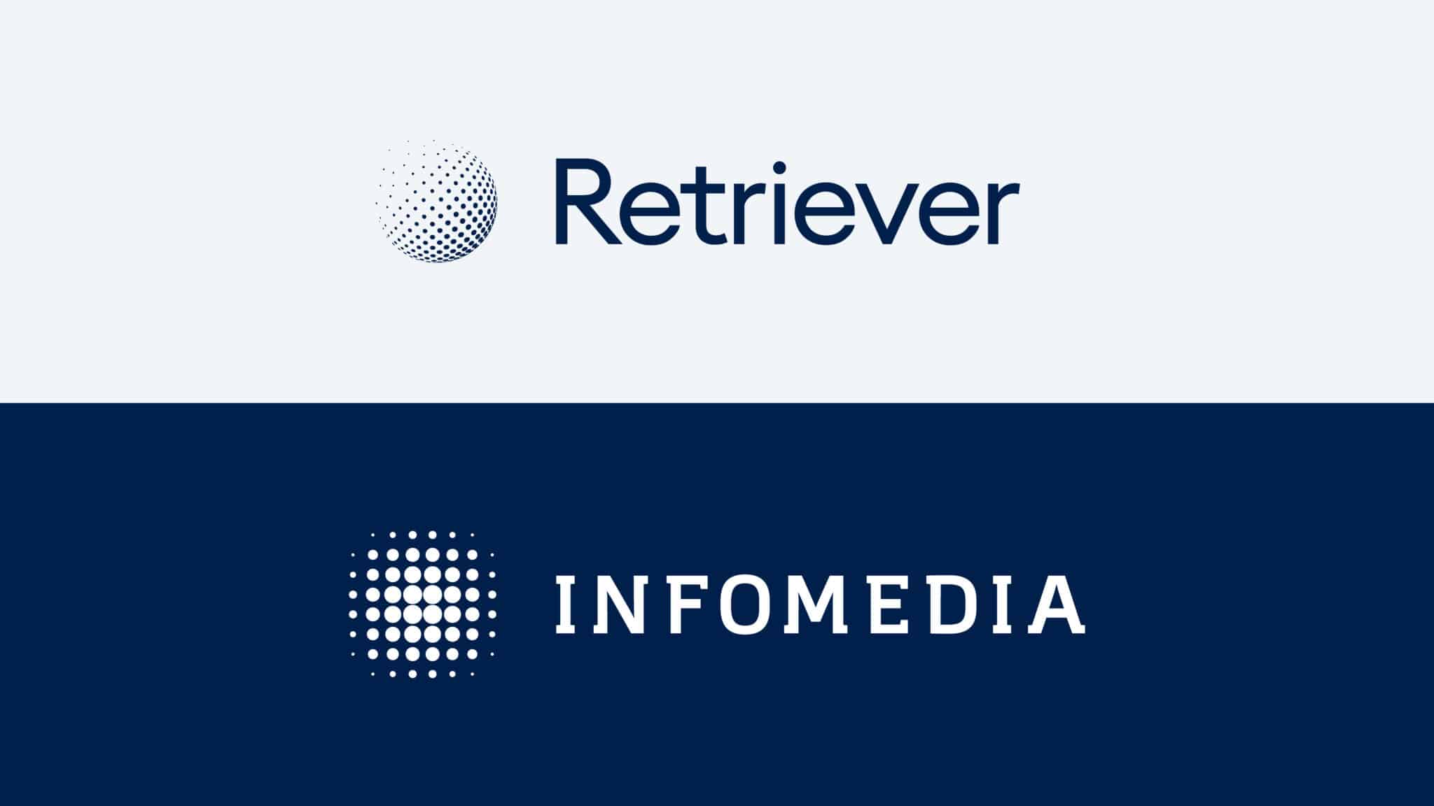 Retriever og Infomedia logoer