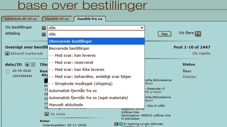 Screendump af BOB
