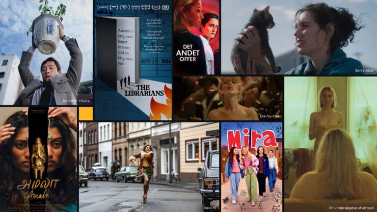 Collage af filmplakater